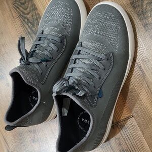 Vessi Weekend Waterproof Comfort Walking Sneakers Slip On Ecocore Light Gray M11